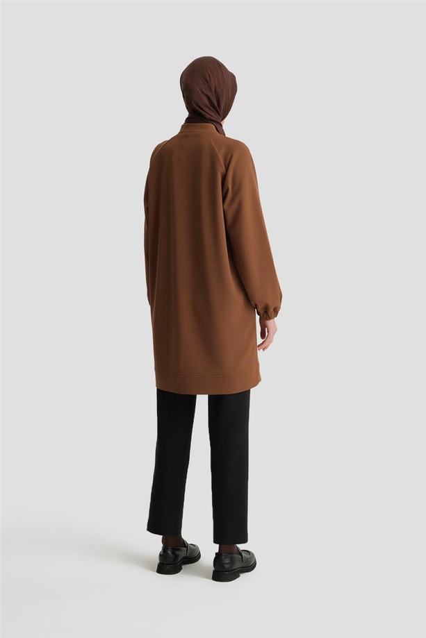 Armine Tunik 24KH479 Kahverengi