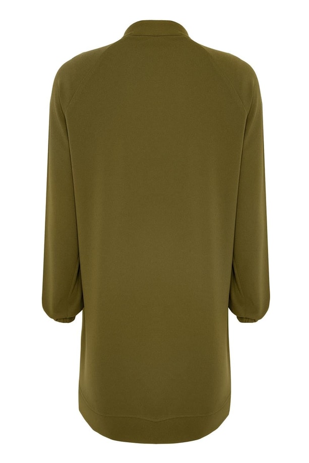 Armine Tunik 24KH479 Yağ Yeşili