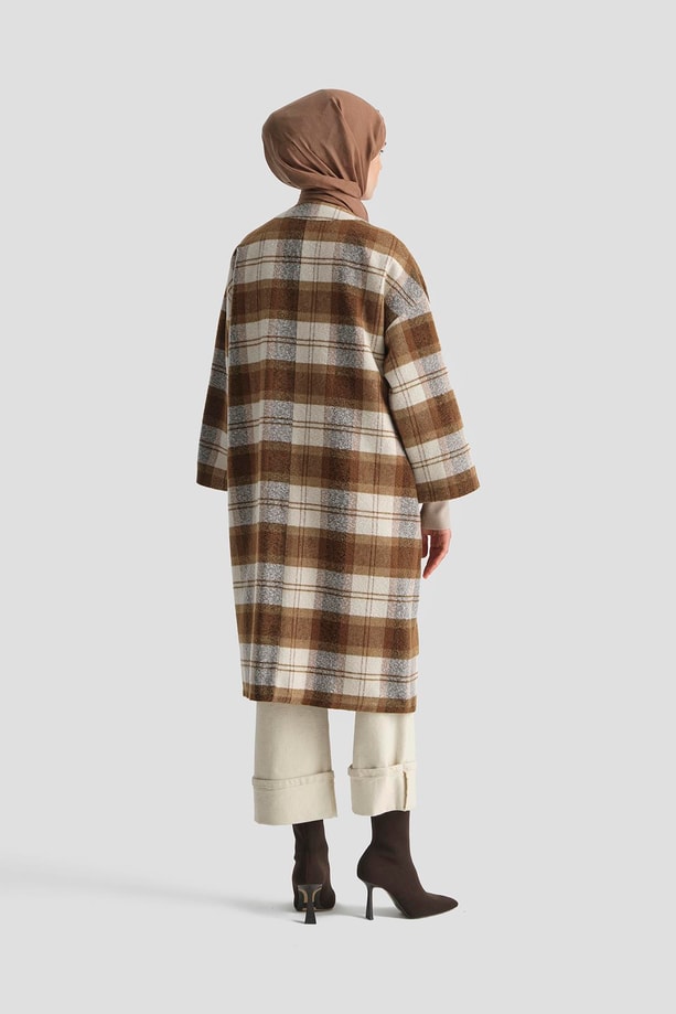 Armine Trend Ceket 24KT557 Kahverengi