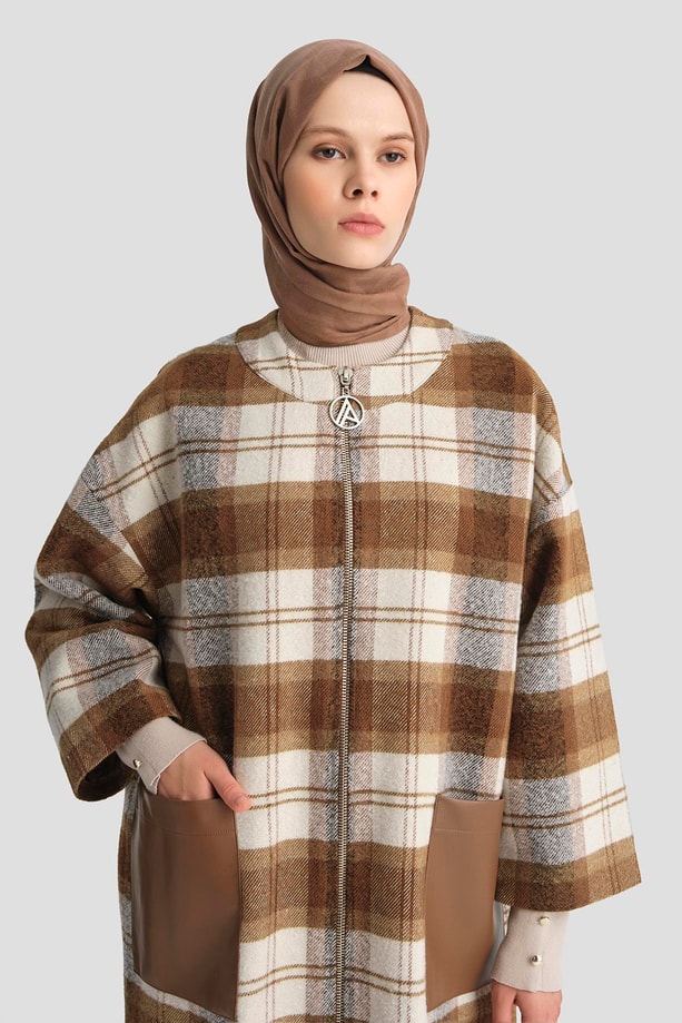 Armine Trend Ceket 24KT557 Kahverengi