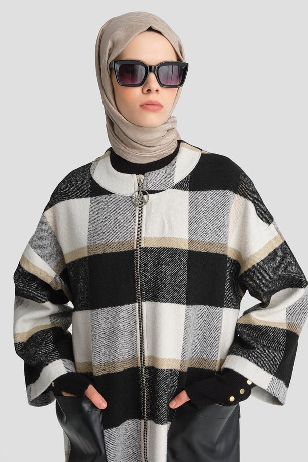 Armine Trend Ceket 24KT557 Siyah