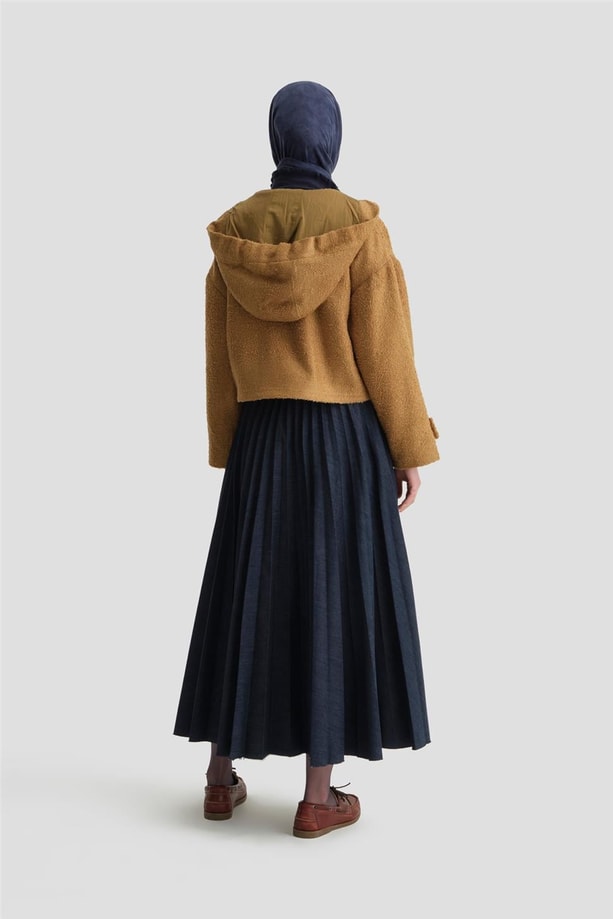 Armine Tüvit Kumaşlı Mont 24K5702 Camel