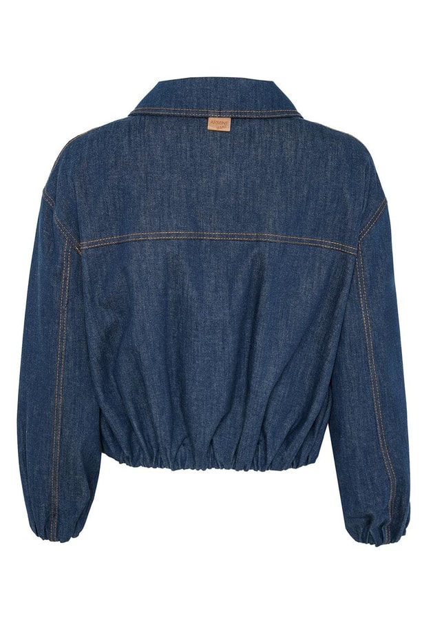 Armine Bomber Ceket 24K5704 Lacivert