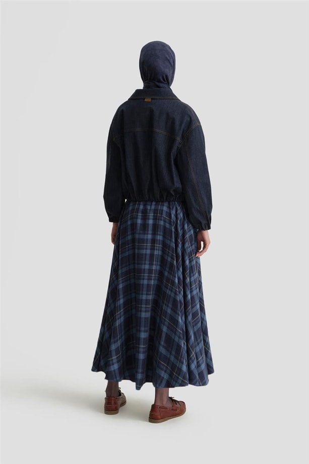 Armine Bomber Ceket 24K5704 Lacivert