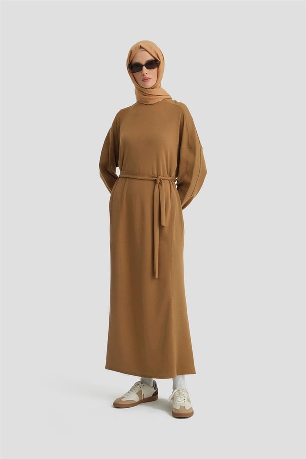 Armine Elbise 24KD6811 Camel