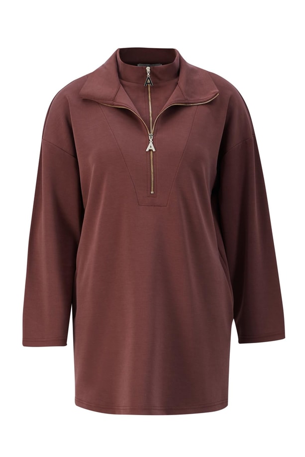 Armine Sweat 24KD6814 Kızıl Kahve