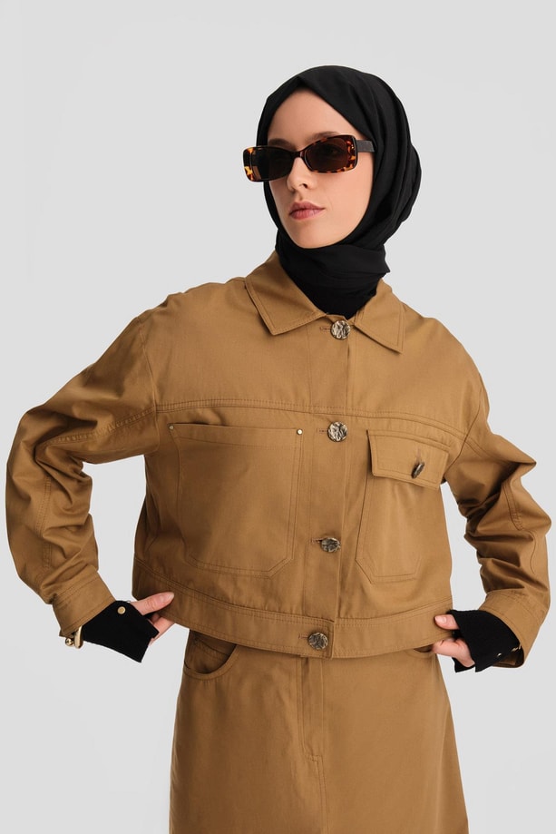 Armine Pamuklu Takım 24K6900 Taba