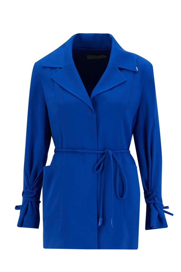 Armine Kordon Ve Çıtçıt Detaylı Takım 24K6902 Kobalt