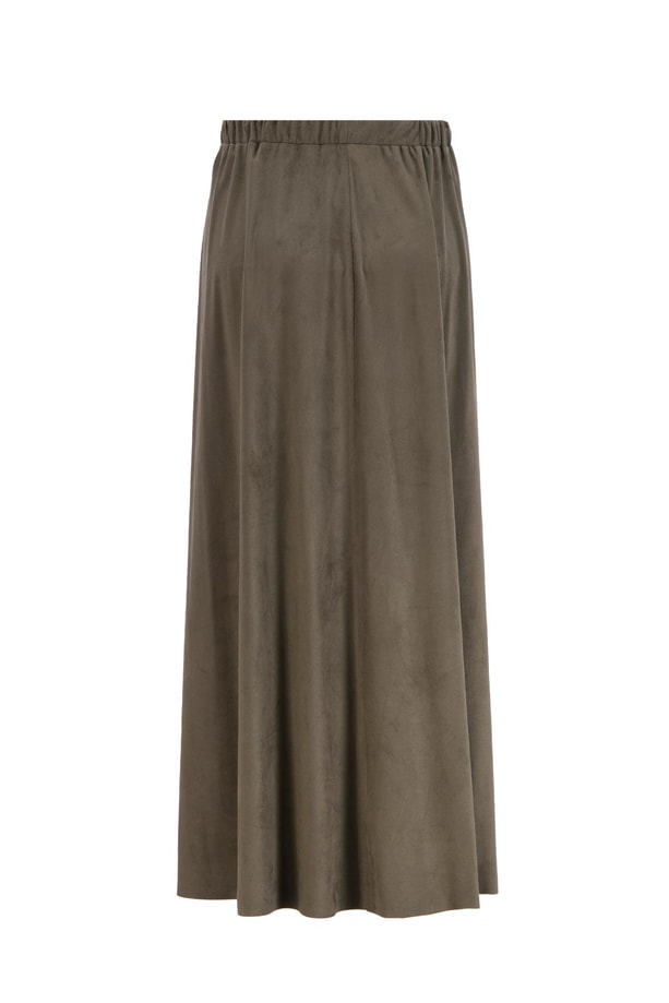 Armine Kesim Detaylı Süet Takım 24K6914 Haki