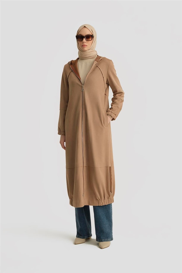 Armine Trend Pardösü 24Kt805 Sütlü Kahve
