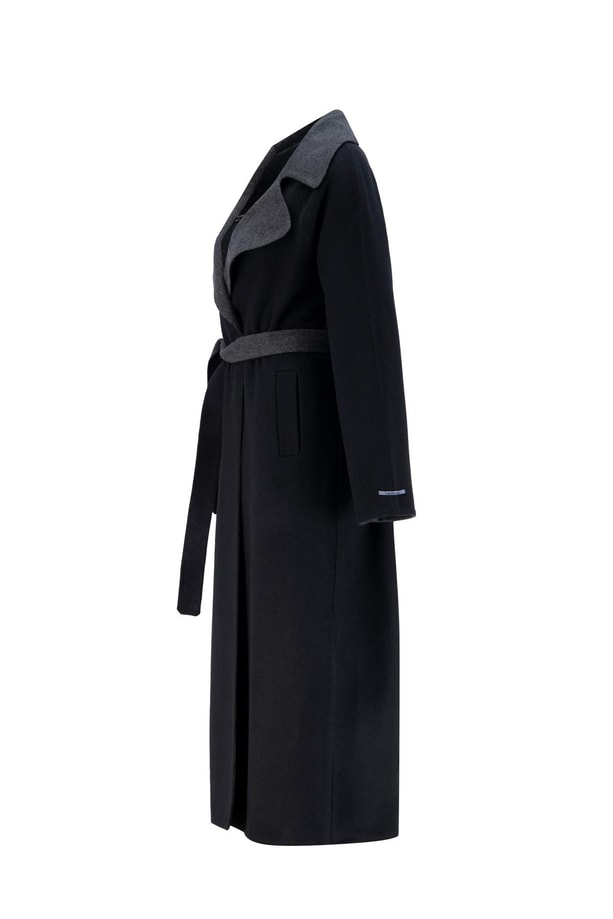 Armine Erkek Yaka Handmade Manto 24K8110 Siyah