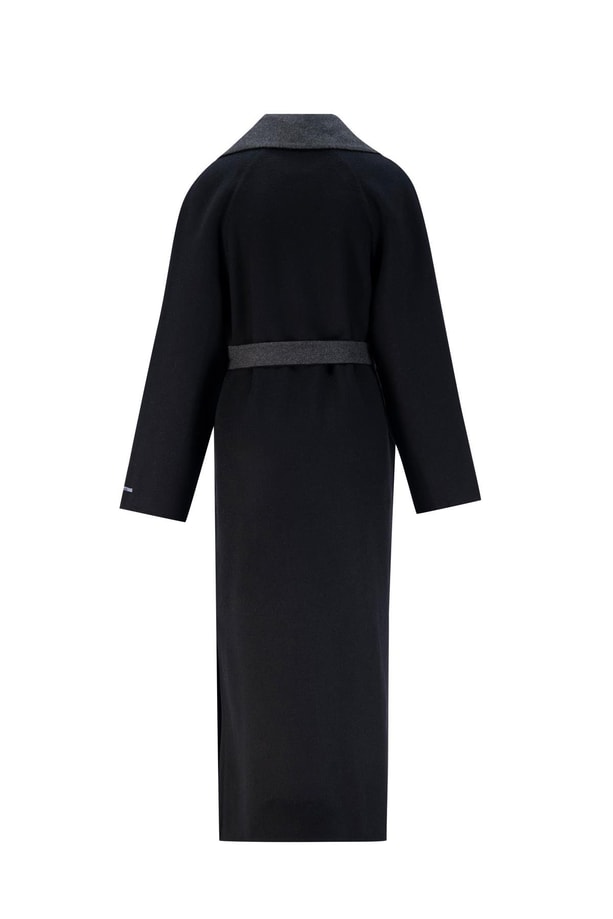 Armine Erkek Yaka Handmade Manto 24K8110 Siyah