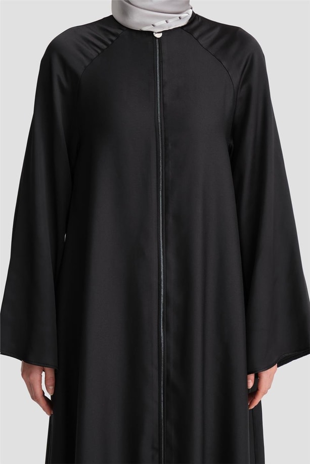 Armine Kumaş Mix Ferace 24K8900 Siyah