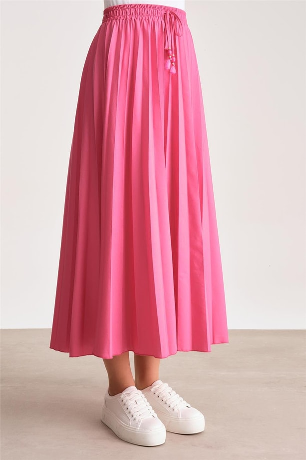 Armine Beli Lastikli Soley Etek 24Y1614 Orkide