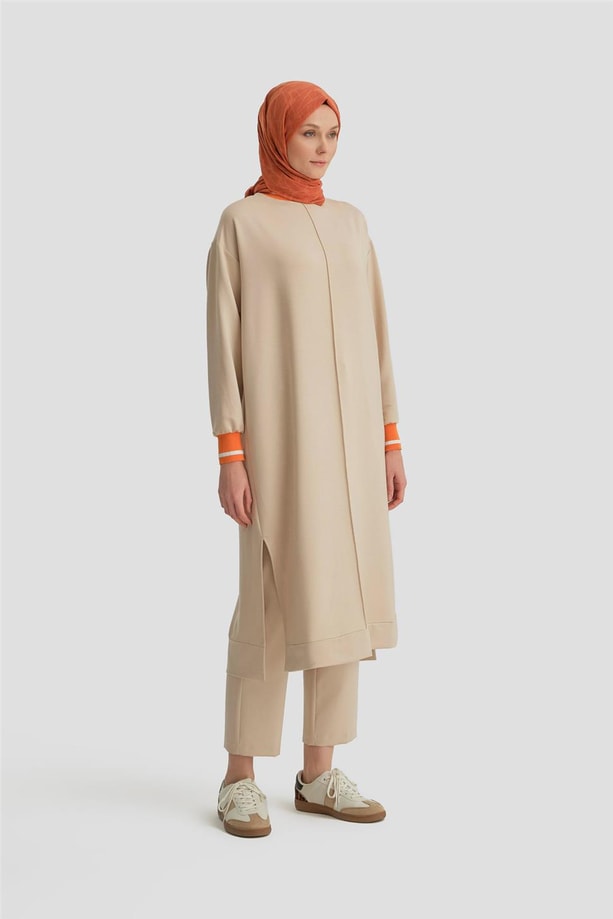 Armine Tunik Elbise 24Yd2506 Bej