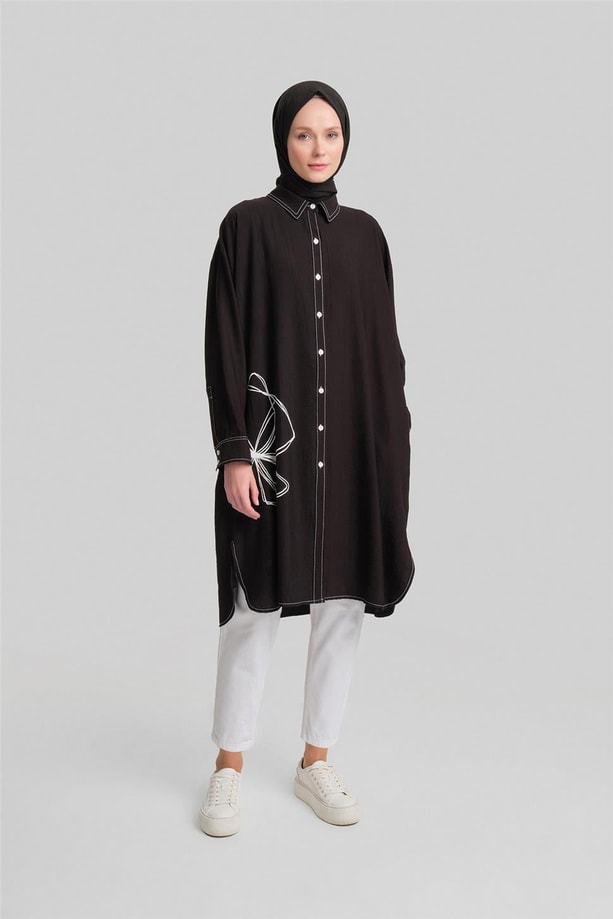 Armine Tunik 24YD2507 Siyah