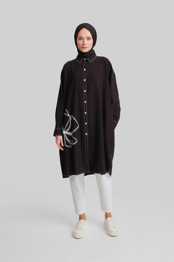 Armine Tunik 24YD2507 Siyah