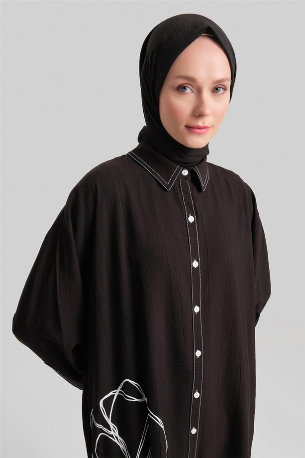 Armine Tunik 24YD2507 Siyah