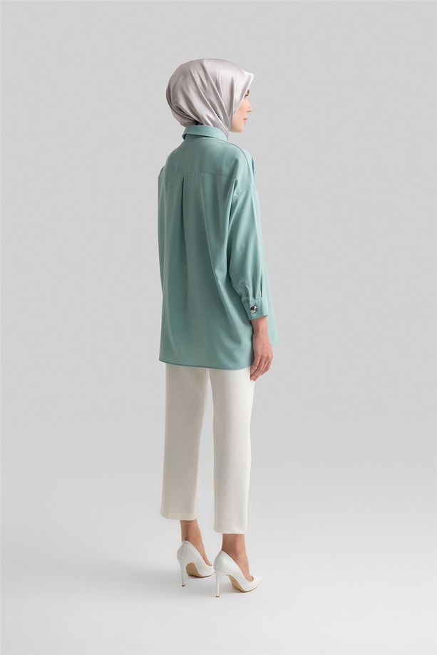 Armine Gömlek 24YD3000 Çağla