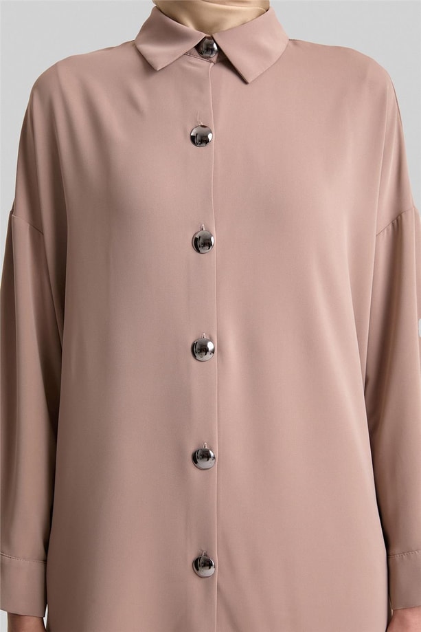 Armine Gömlek 24YD3000 Sütlü Kahve