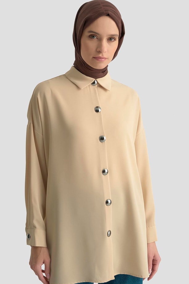 Armine Gömlek 24Yd3000 Taş