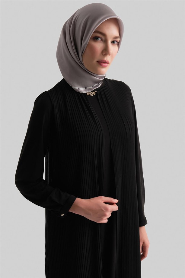 Armine Elbise 24YD3307 Siyah