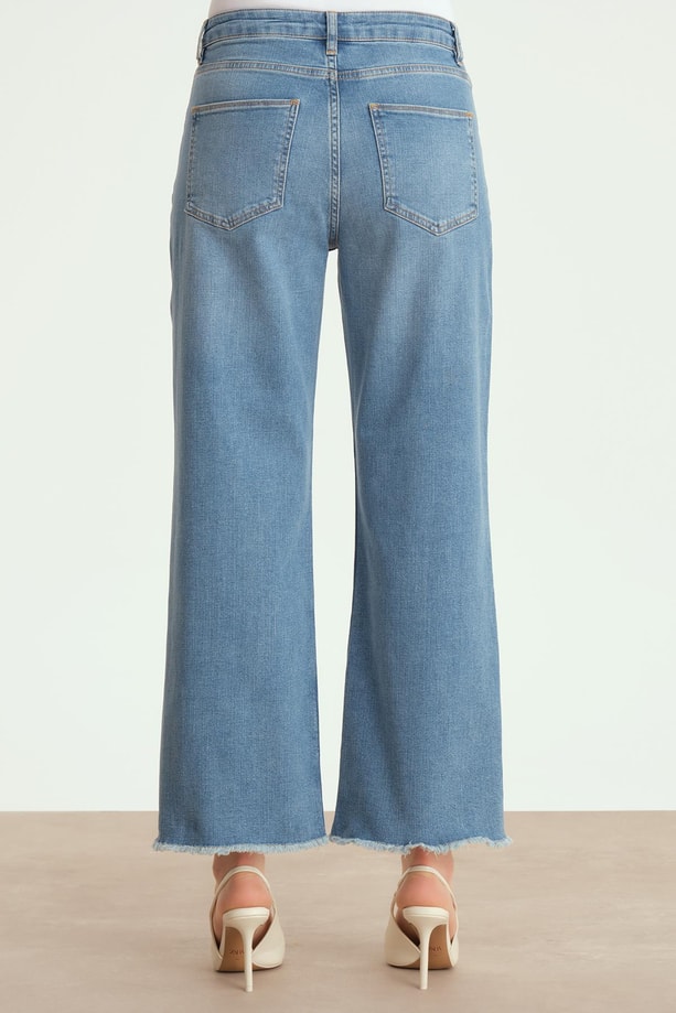 Armine Denim Pantolon 24YD3406 Mavi