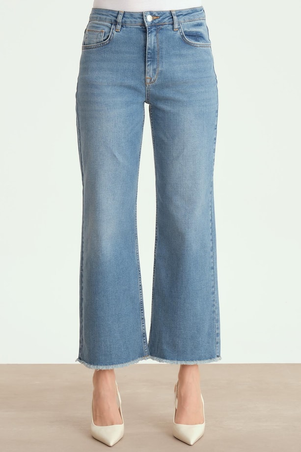 Armine Denim Pantolon 24YD3406 Mavi
