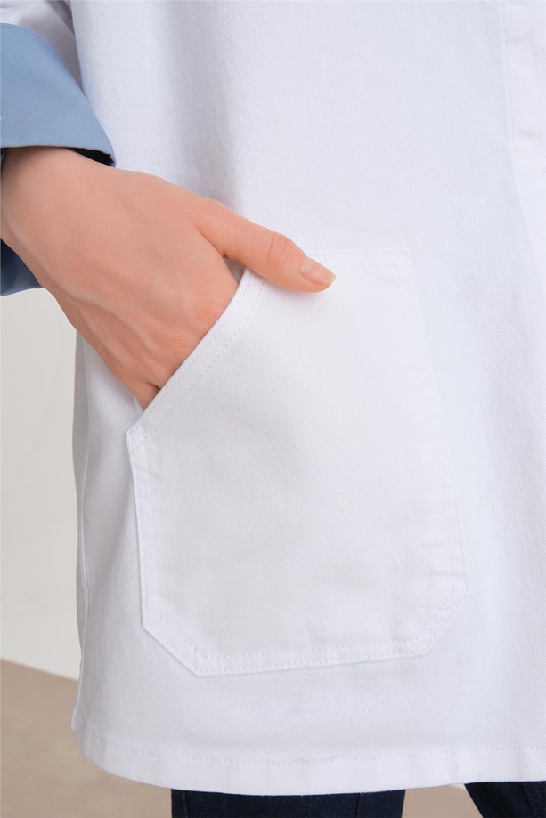 Armine Ceket 24YD3409 Beyaz