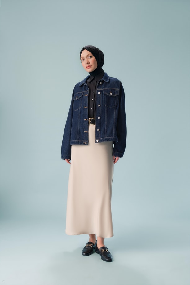 Armine Ceket 24YD3415 Lacivert