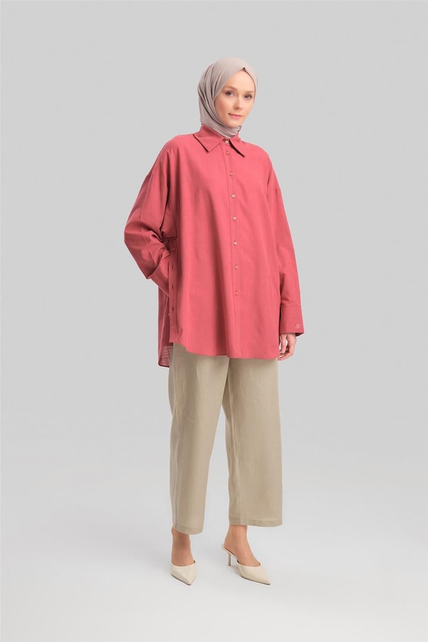 Armine Tunik 24Y4014 Vişne