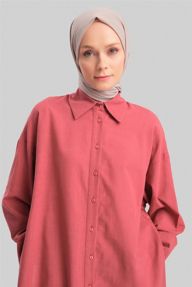 Armine Tunik 24Y4014 Vişne