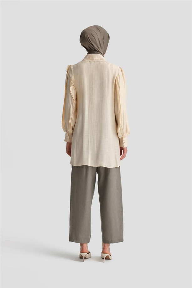 Armine Fırfırlı Tunik 24Y4032 Aytaşı