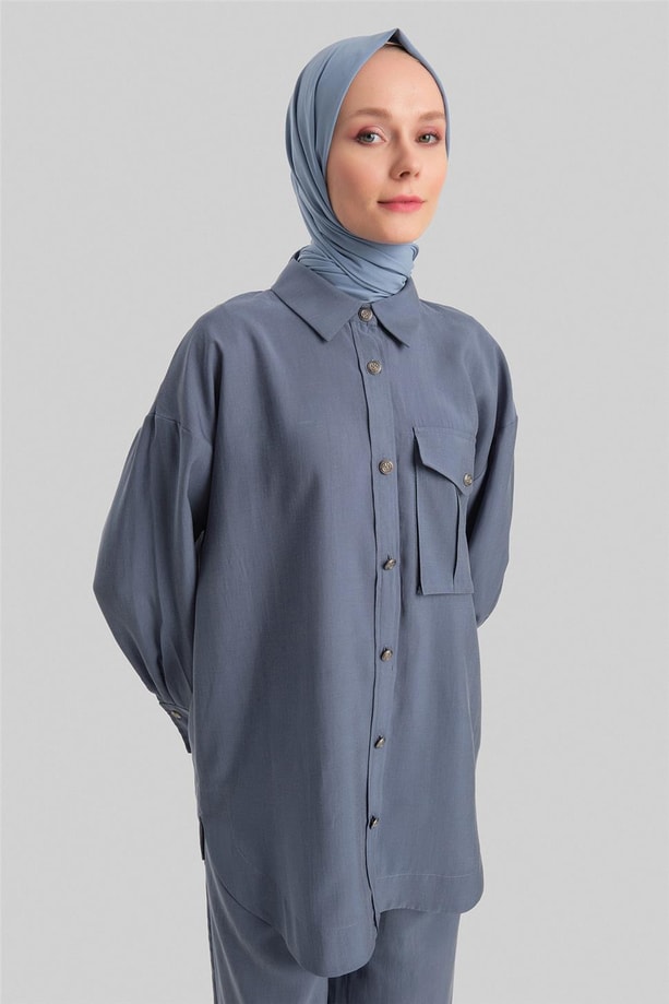 Armine Takım 24YD4206 İndigo