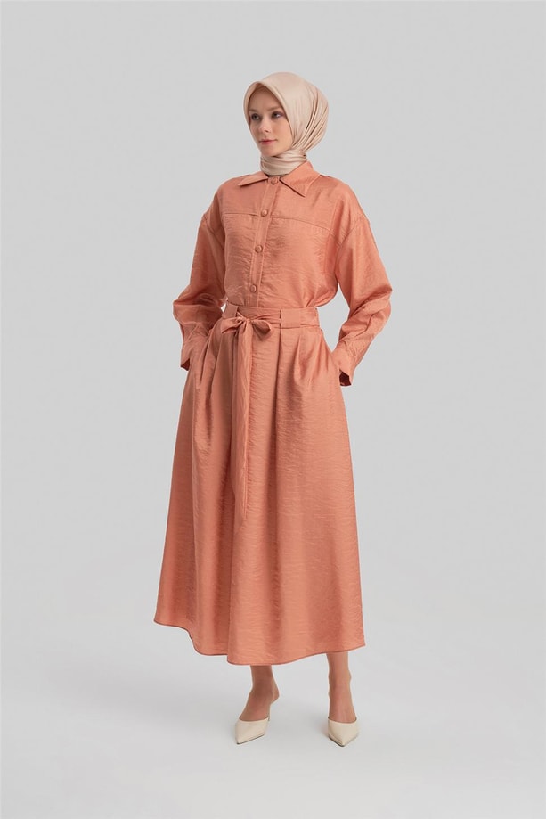 Armine Takım 24YD4217 Taba
