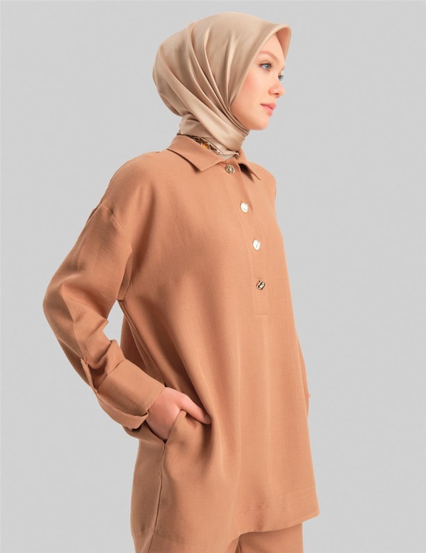 Armine Takım 24YD4220 Taba