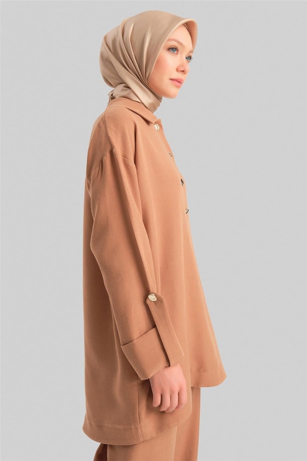 Armine Takım 24YD4220 Taba
