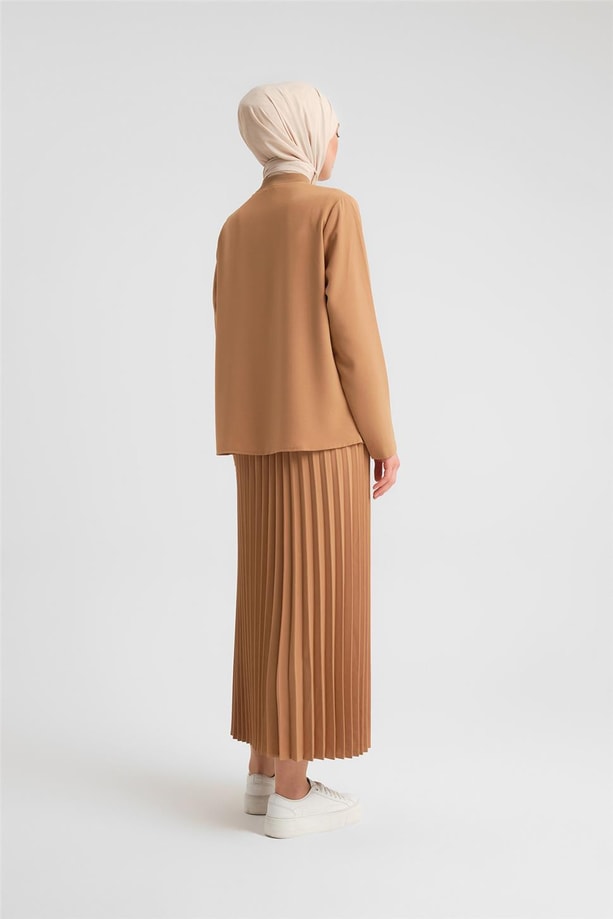 Armine Etekli Takım 24YD4401 Camel