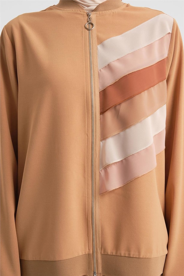 Armine Etekli Takım 24YD4401 Camel