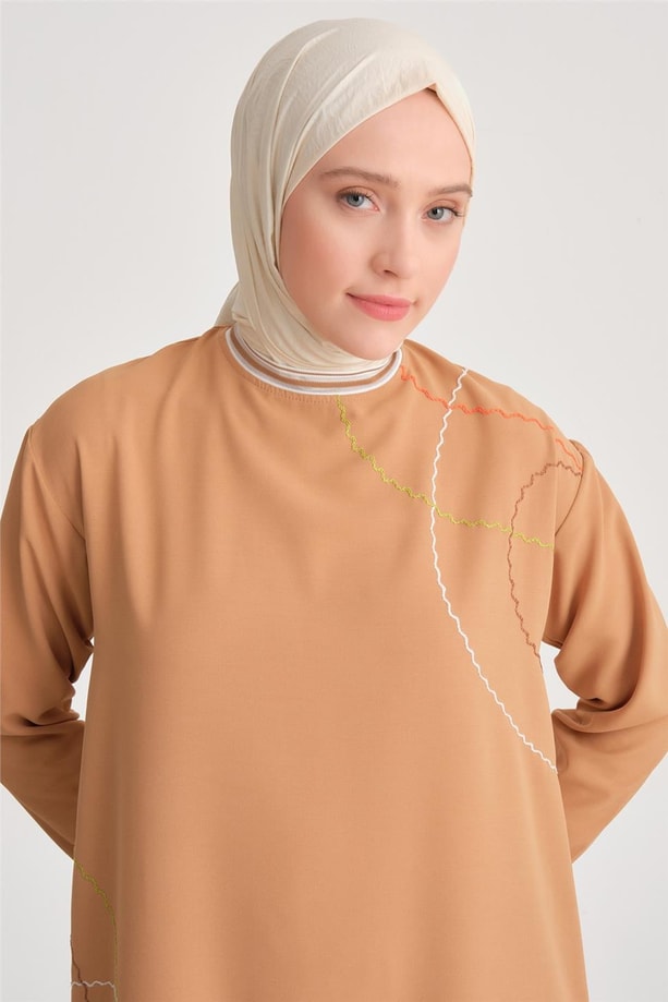 Armine Pantolonlu Takım 24YD4409 Camel