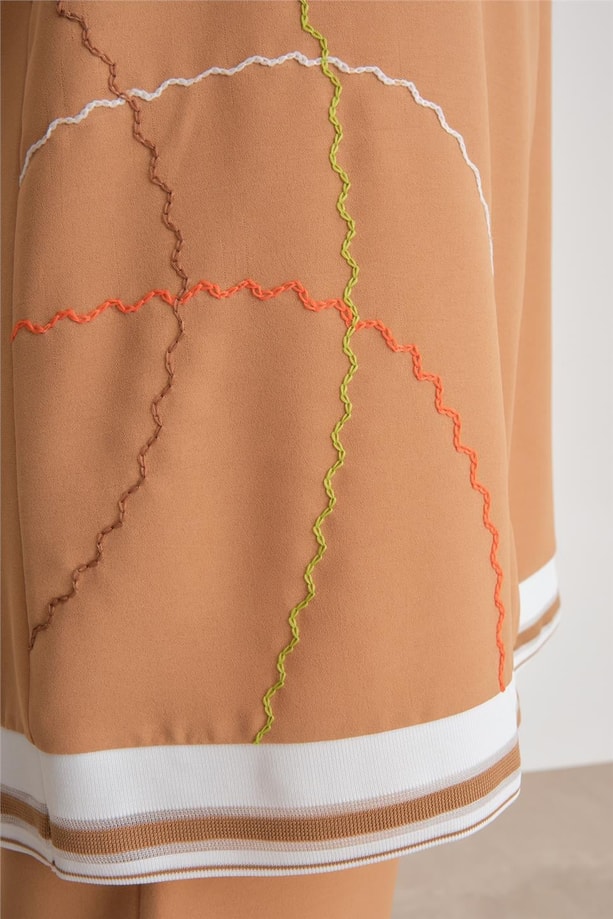 Armine Pantolonlu Takım 24YD4409 Camel