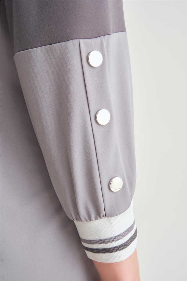 Armine Pantolonlu Takım 24YD4414 Gri