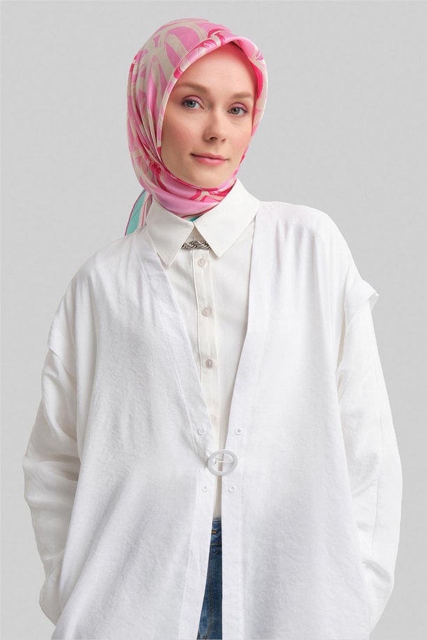 Armine Omuz Pileli Oversize Giy Çık 24Y5508 Beyaz