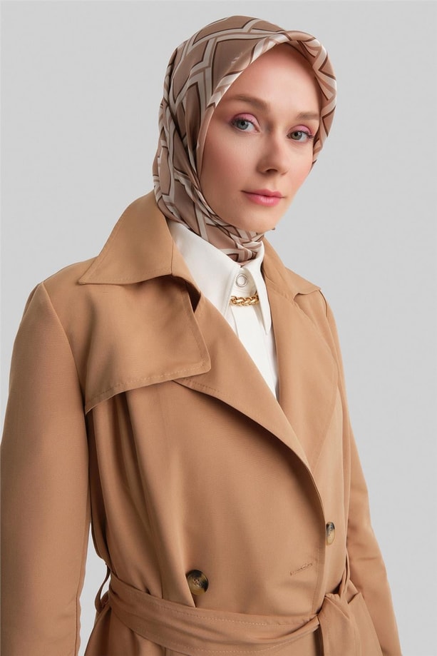 Armine Trençkot 24YD6401 Camel