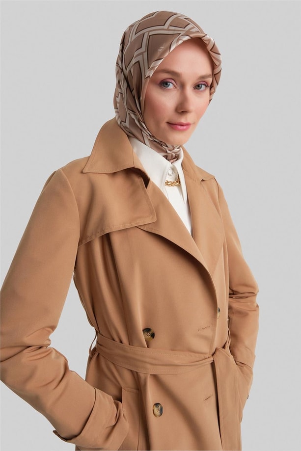 Armine Trençkot 24YD6401 Camel