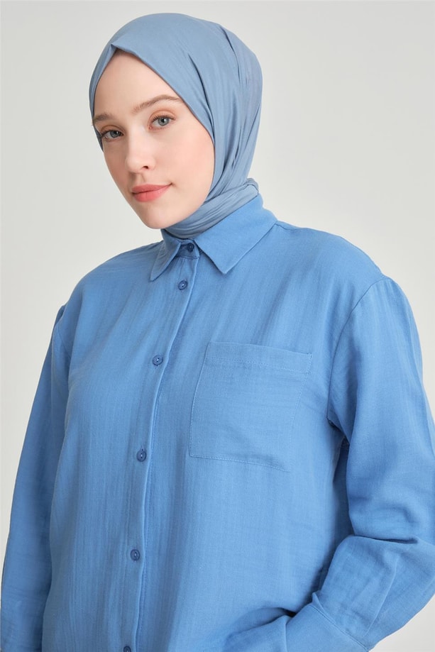 Armine Tunik 24YD6405 İndigo