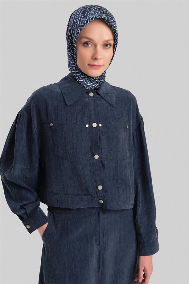 Armine Ceketli Takım 24Y6836 Lacivert