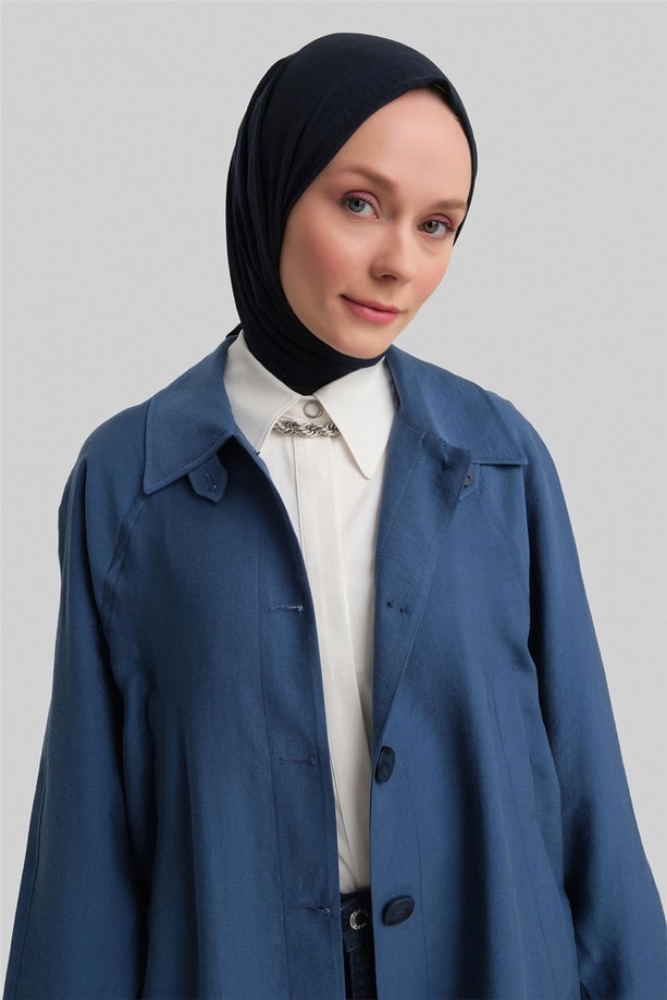 Armine Uzun Fleto Cepli Kap 24Y4102  İndigo