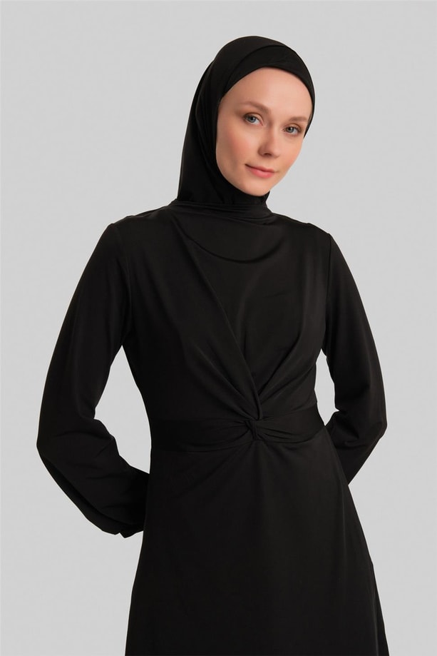 Armine Tesettür Mayo 24YD8607 Siyah