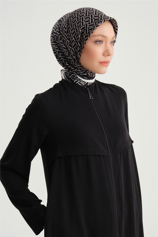 Armine Cepli Basic Ferace 24Y8800 Siyah